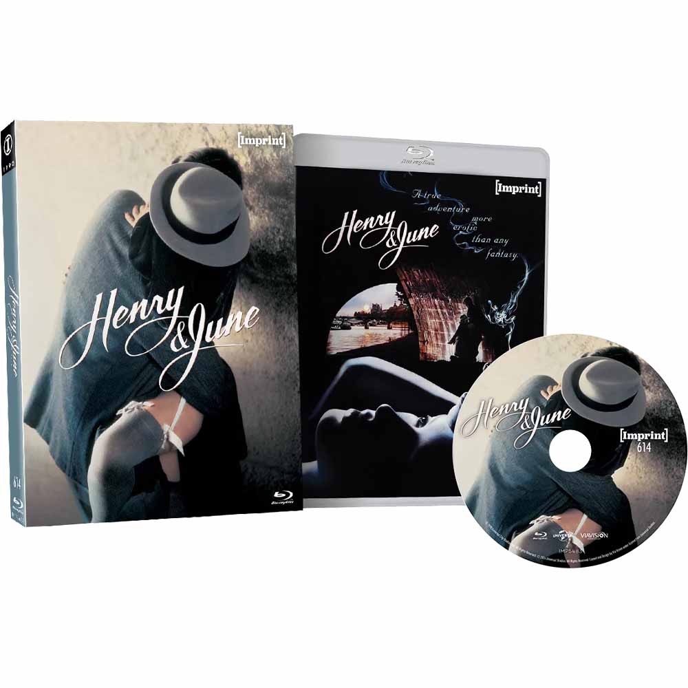 Henry & June (+ Slipcover) Blu-Ray (Australia Import) Imprint