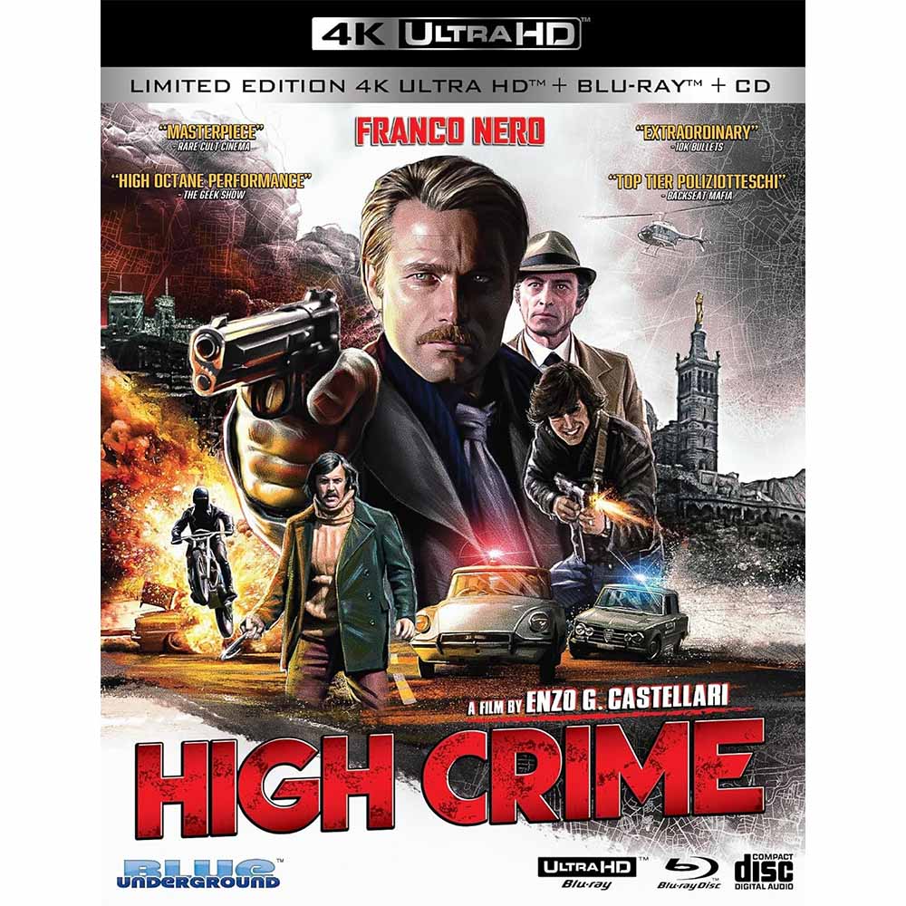 
  
  High Crime (Limited Edition) 4K UHD + Blu-Ray + CD (US Import)
  
