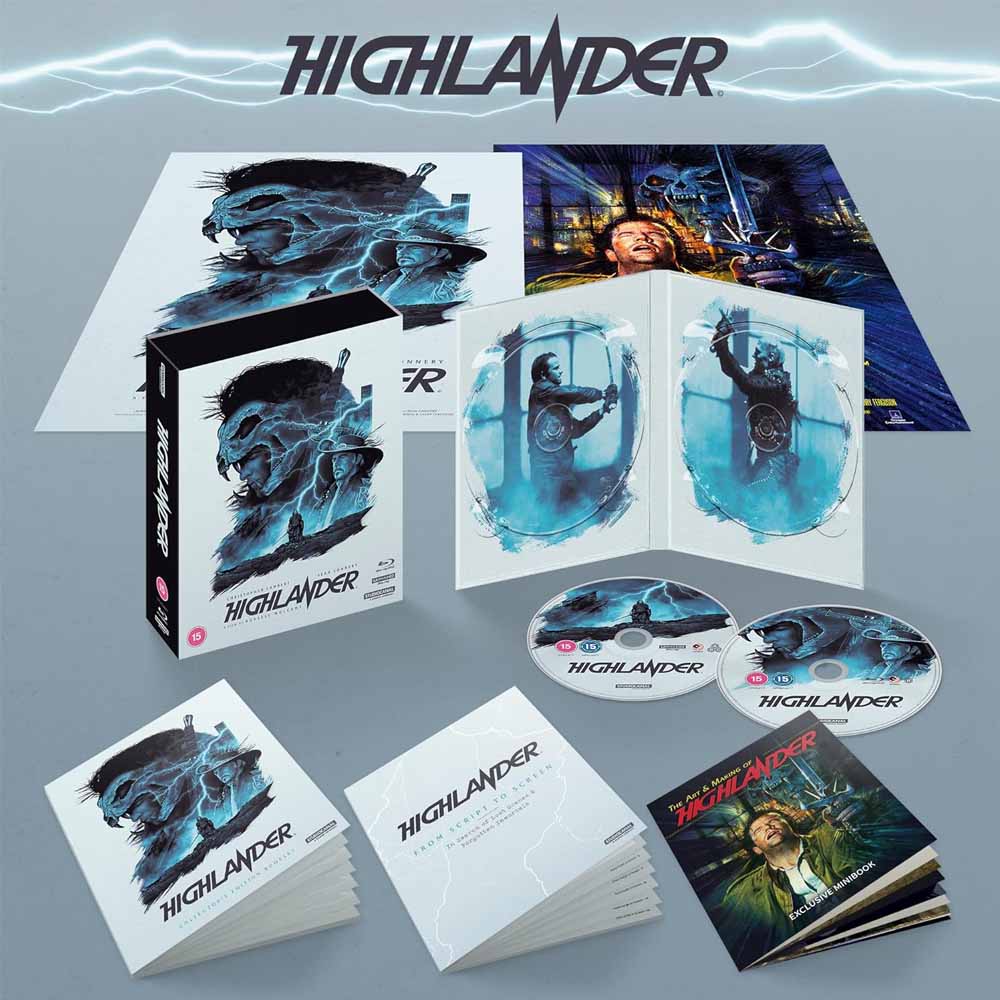 Highlander (40th Anniversary Edition) 4K UHD + Blu-Ray (UK Import)