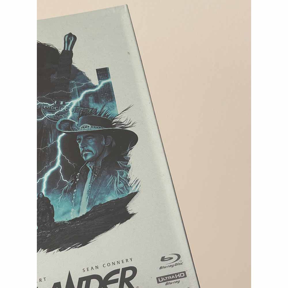 Highlander (40th Anniversary Edition) 4K UHD + Blu-Ray (UK Import) *damaged - see photo*