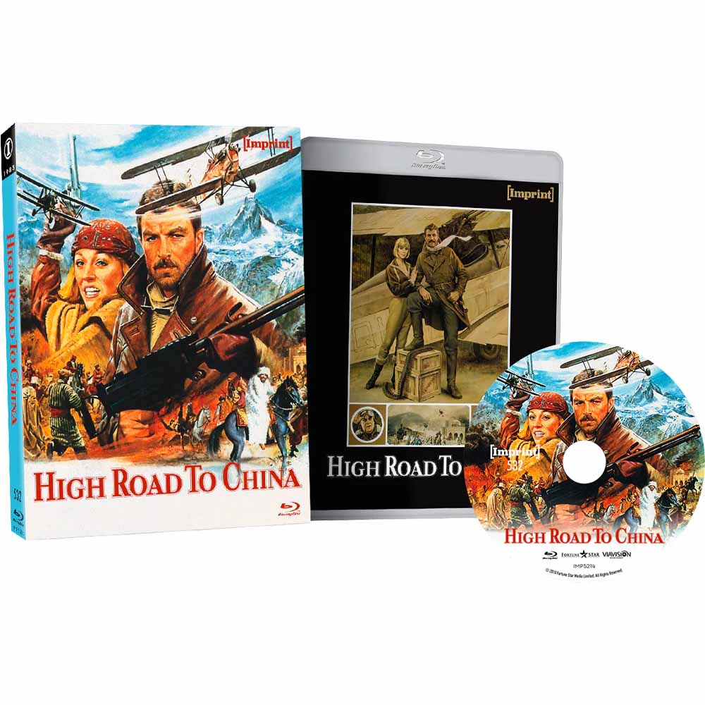 High Road to China (Limited Edition) Blu-Ray (Australia Import) Imprint Films