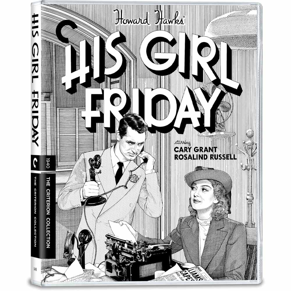 His Girl Friday 4K UHD + Blu-Ray (UK Import) Criterion