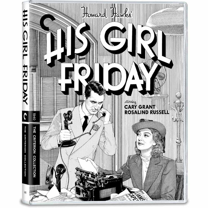 His Girl Friday 4K UHD + Blu-Ray (UK Import) Criterion