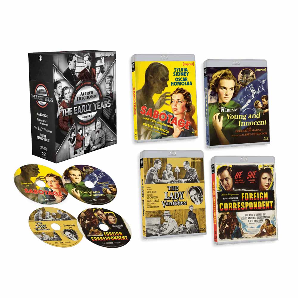 Alfred Hitchcock: The Early Years Volume 2 (Limited Edition) Blu-Ray Box Set (Australia Import)