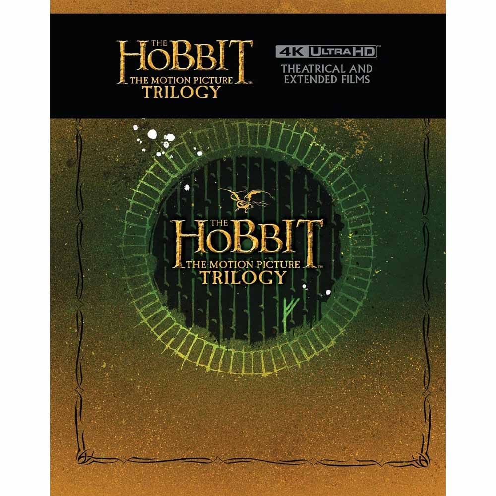 The Hobbit: The Motion Picture Trilogy (Steelbook) 4K UHD Box Set (UK Import)