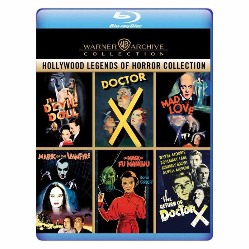 Horror Set Hollywood Legends of Horror - 6-Film Collection Blu-Ray (US Import)