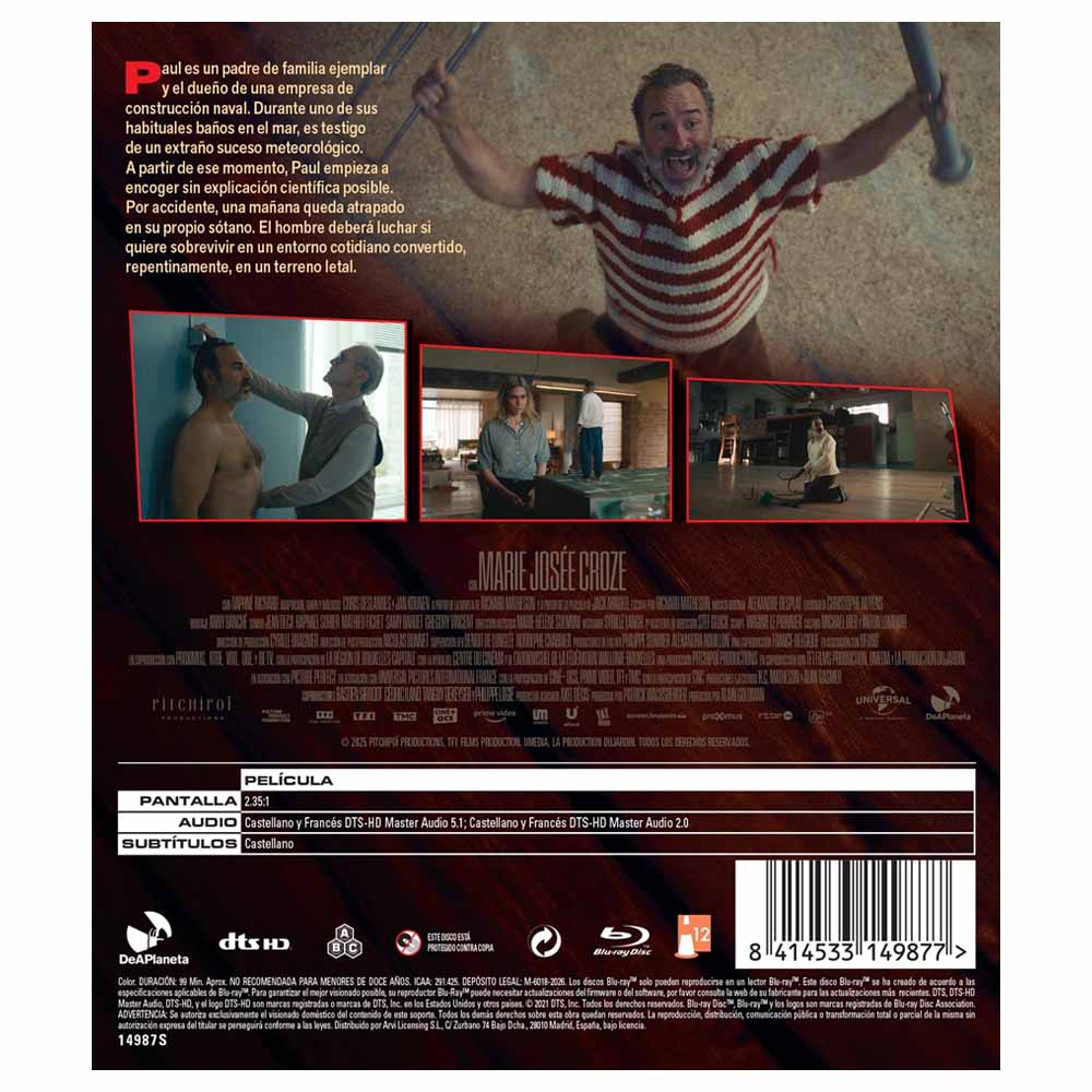 El Hombre Menguante - Blu-Ray