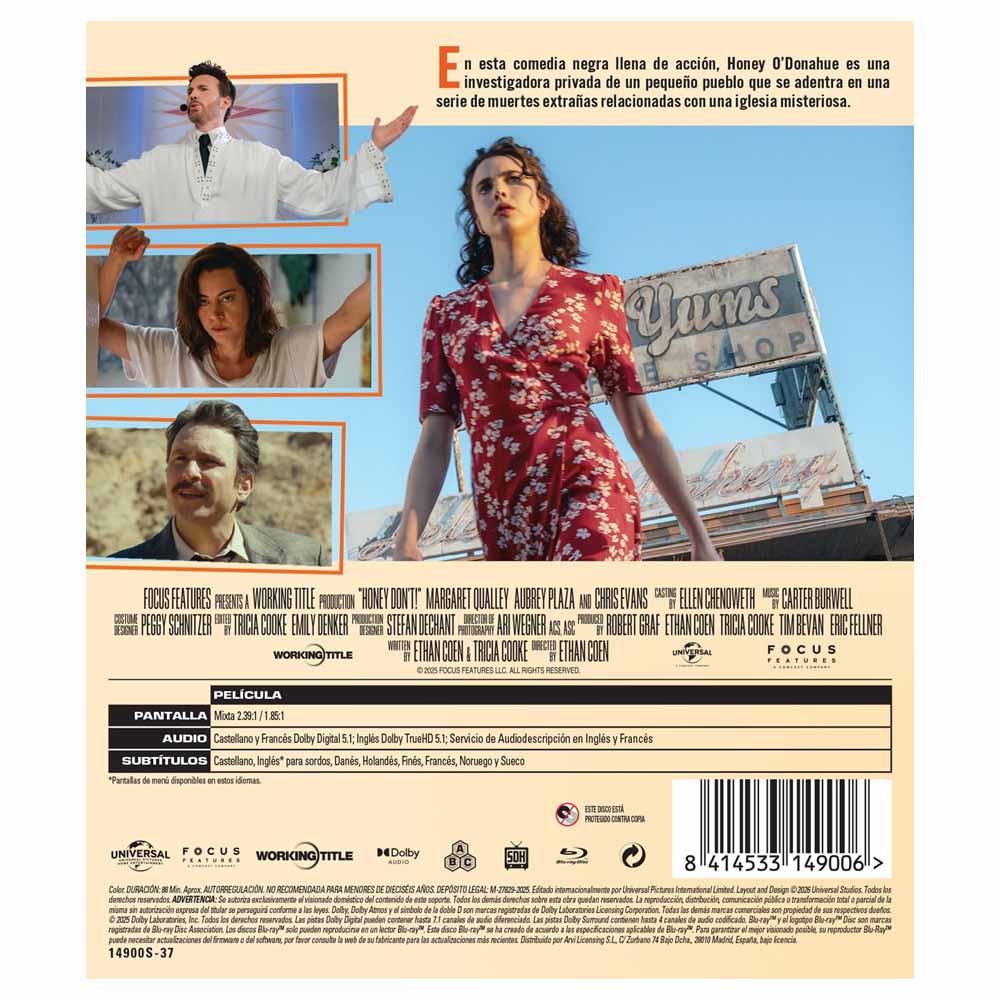 Honey Don't - Blu-Ray