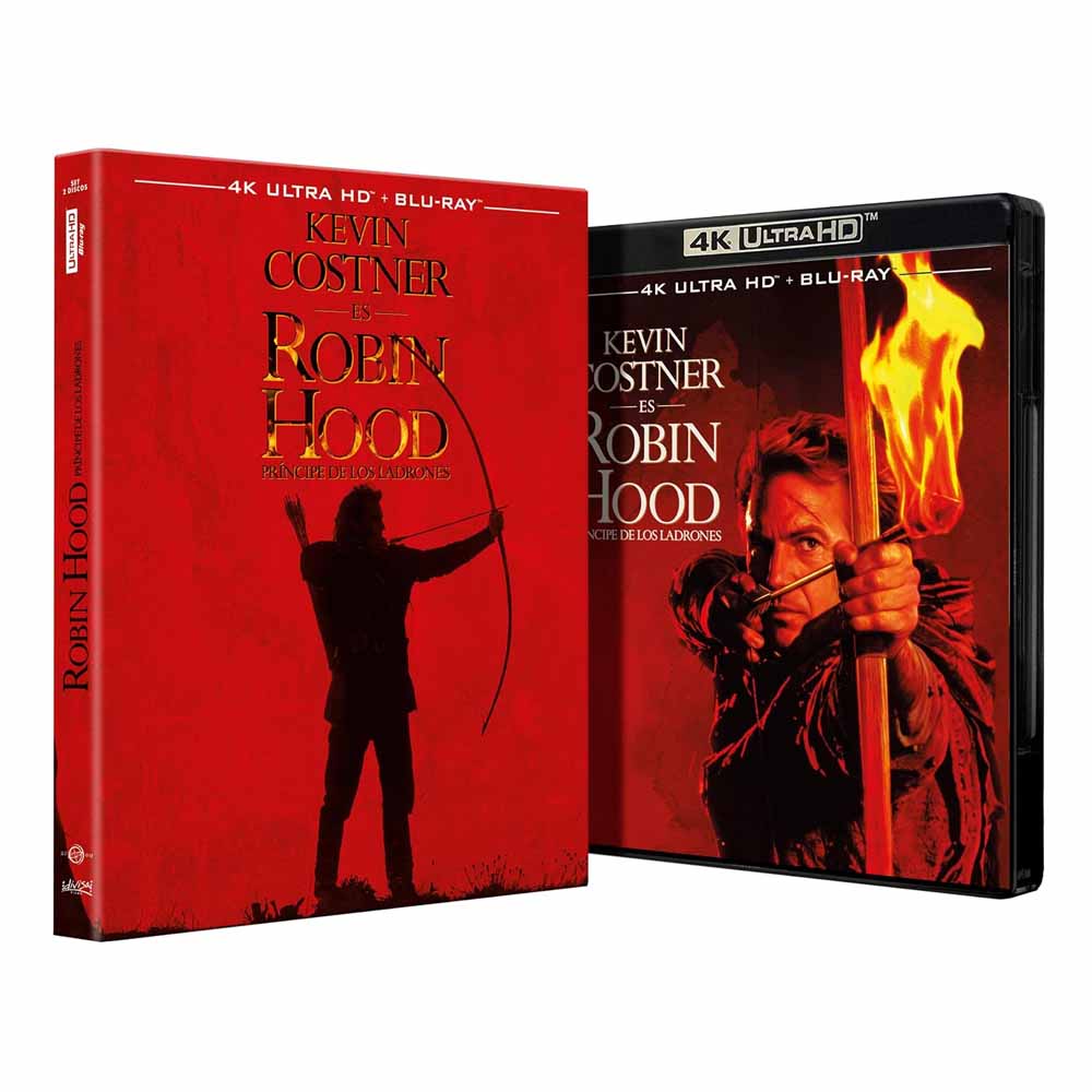 Robin Hood Príncipe de los Ladrones 4K UHD + Blu-Ray