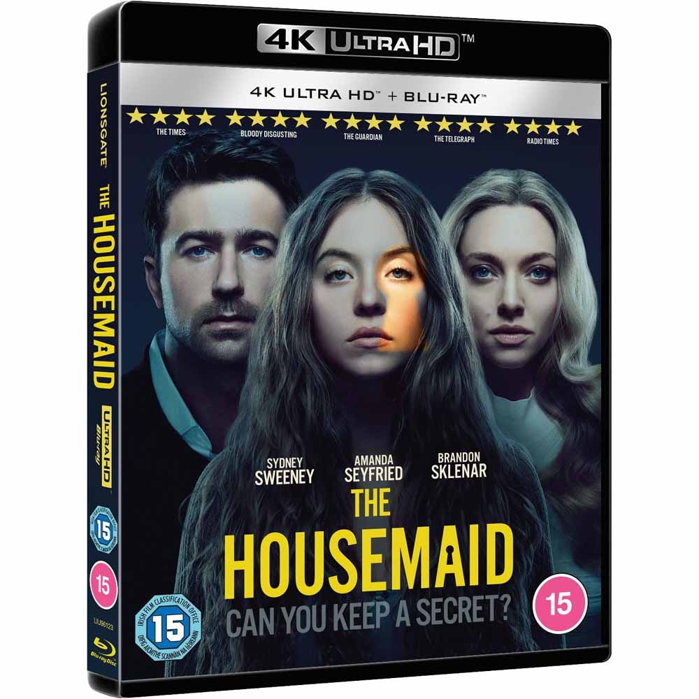 
  
  The Housemaid 4K UHD + Blu-Ray (UK Import)
  
