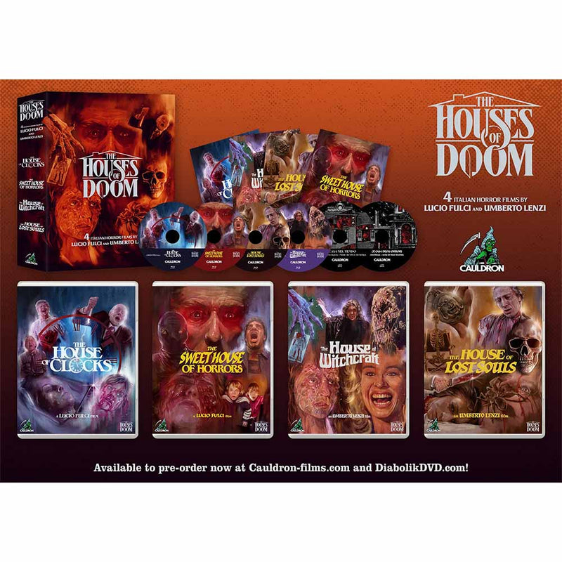 The House of Doom (Limited Edition) Blu-Ray Box Set (US Import) Cauldron Films