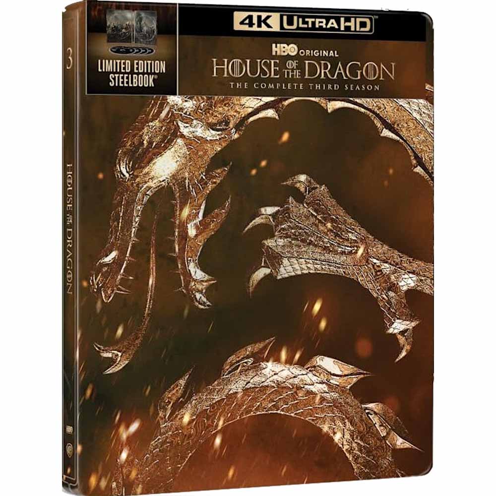 House of the Dragon: The Complete Third Season (Steelbook) 4K UHD (UK Import) Warner