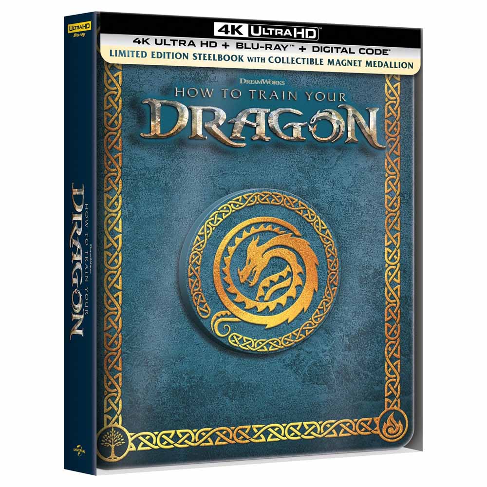 
  
  How to train your Dragon (Steelbook) 4K UHD + Blu-Ray (US Import)
  
