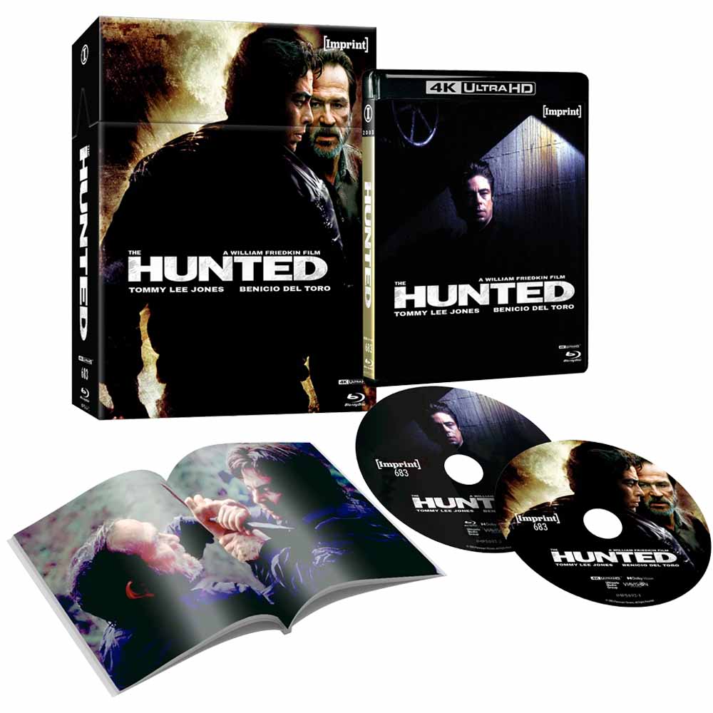 Hunted (Limited Edition Hardbox) 4K UHD + Blu-Ray (Australia Import) Imprint