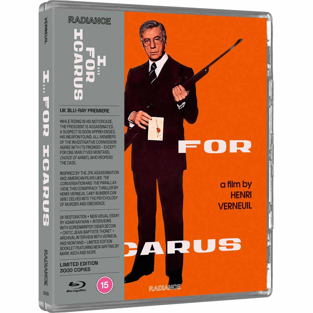 I... for Icarus (Limited Edition) Blu-Ray (UK Import) Radiance