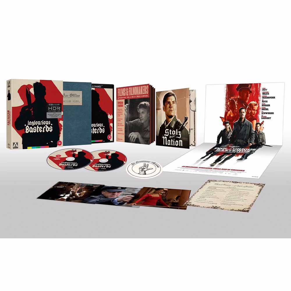 Inglorious Basterds (Limited Edition) 4K UHD (UK Import) Arrow Video