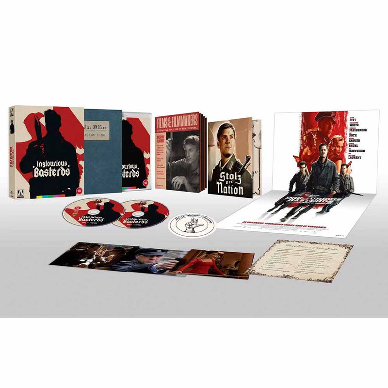 Inglorious Basterds (Limited Edition) Blu-Ray (UK Import) Arrow Video