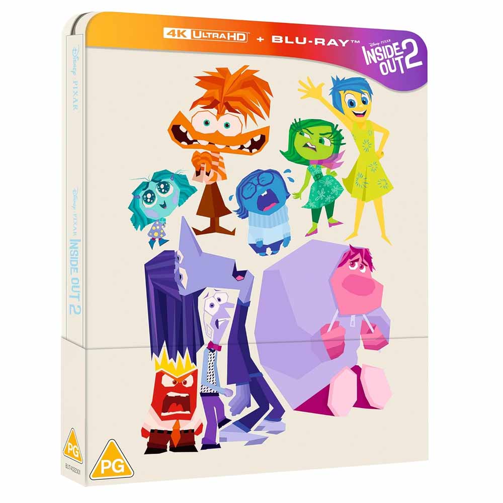 
  
  Inside Out 2 Steelbook 4K UHD + Blu-Ray (UK Import)
  
