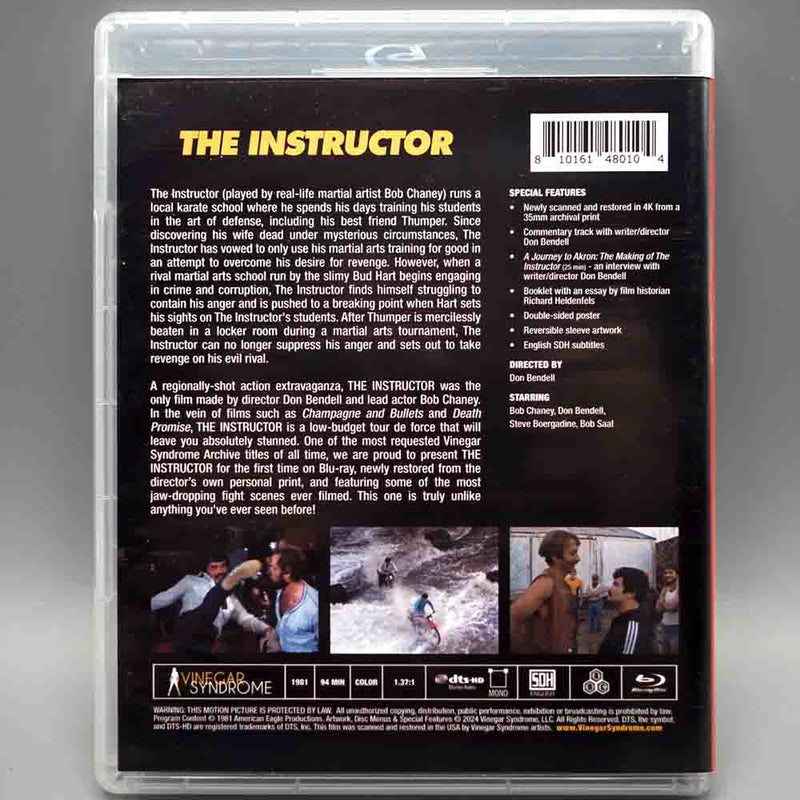 The Instructor Blu-Ray + Slipcover (US Import) Vinegar Syndrome