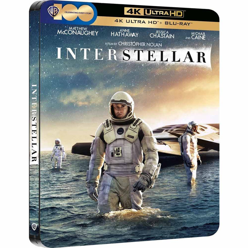 Interstellar (Steelbook) 4K UHD + Blu-Ray (UK Import)