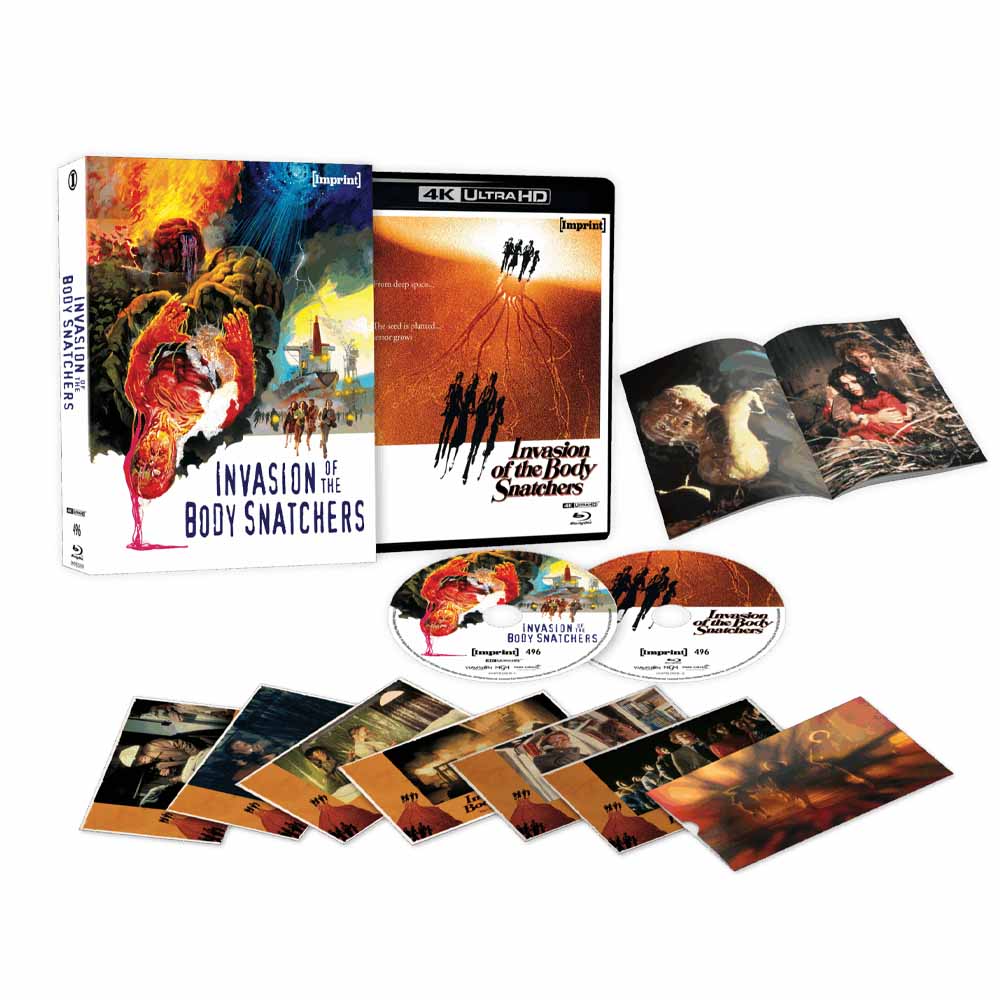 Invasion of the Body Snatchers (Limited Edition) 4K UHD + Blu-Ray Box Set (Australia Import) Imprint
