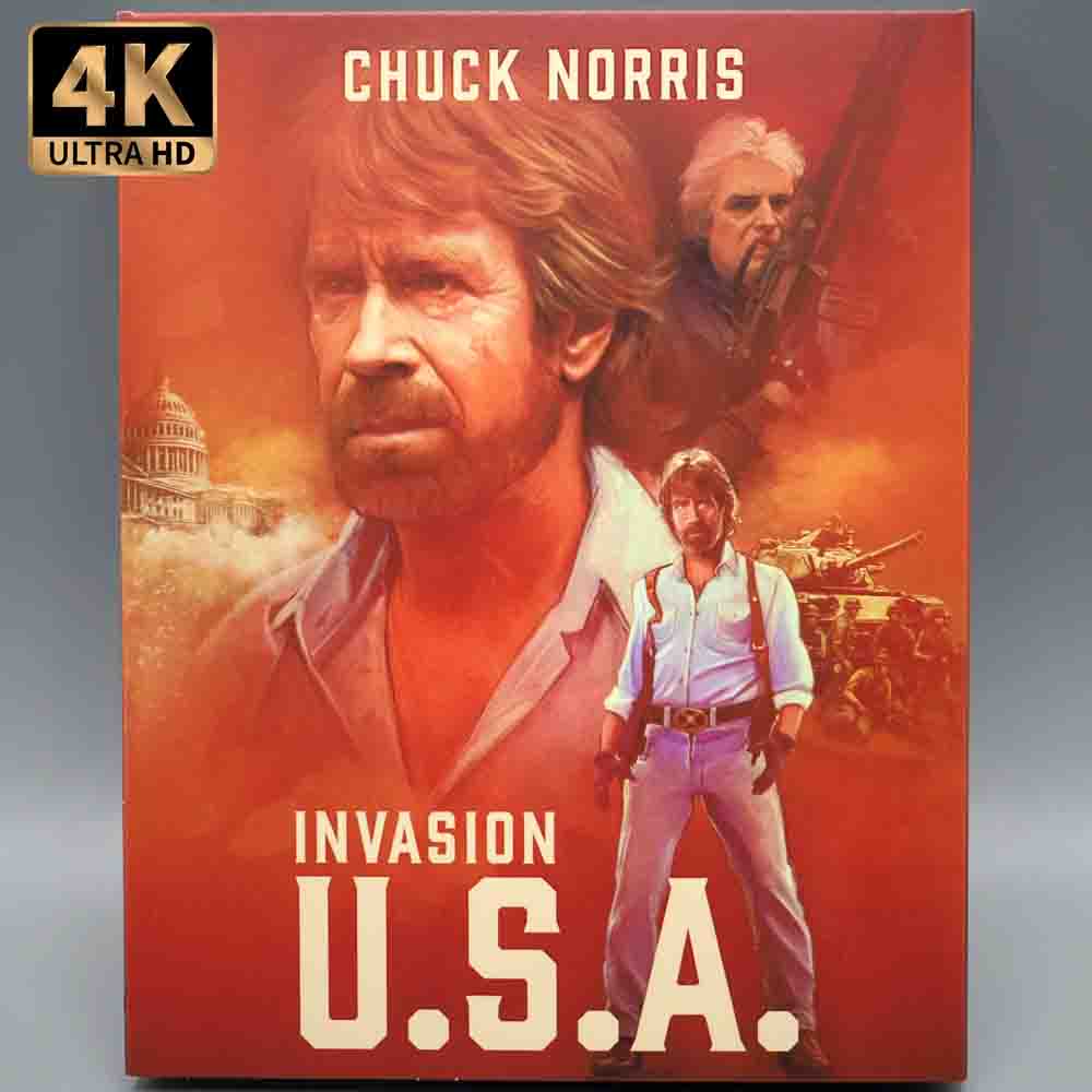Invasion U.S.A. 4K UHD + Slipcover (UK Import) Vinegar Syndrome