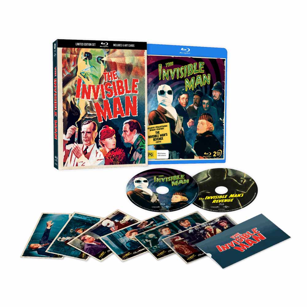 The Invisible Man (Limited Edition) Blu-Ray (Australia Import)