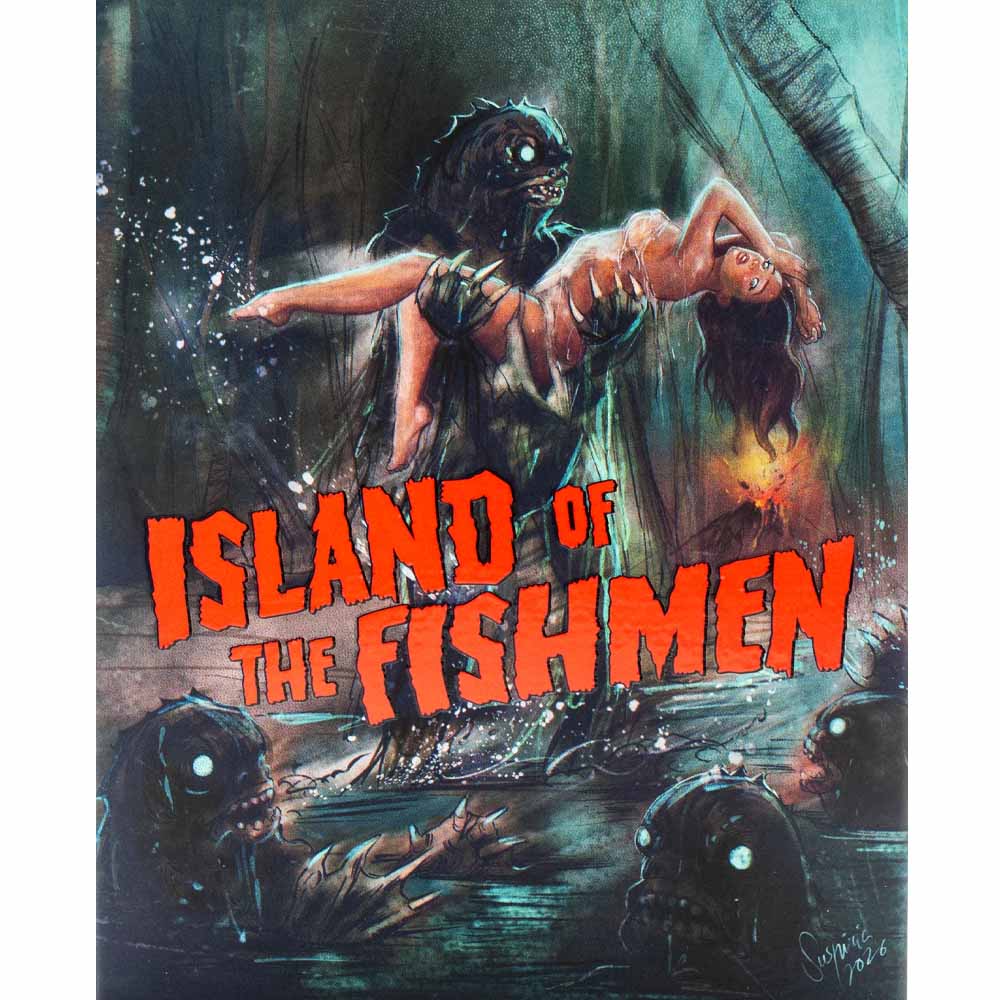 Island of the Fishmen (+ Slipcover) Blu-Ray (US Import) Vinegar Syndrome / Delirium Home Video