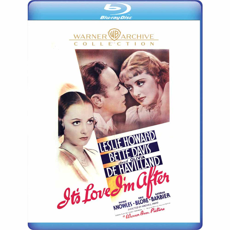 It's Love I'm After Blu-Ray (US Import) Warner Archive