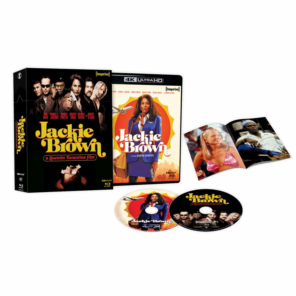 Jackie Brown (Limited Edition) 4K UHD + Blu-Ray Box Set (Australia Import)
