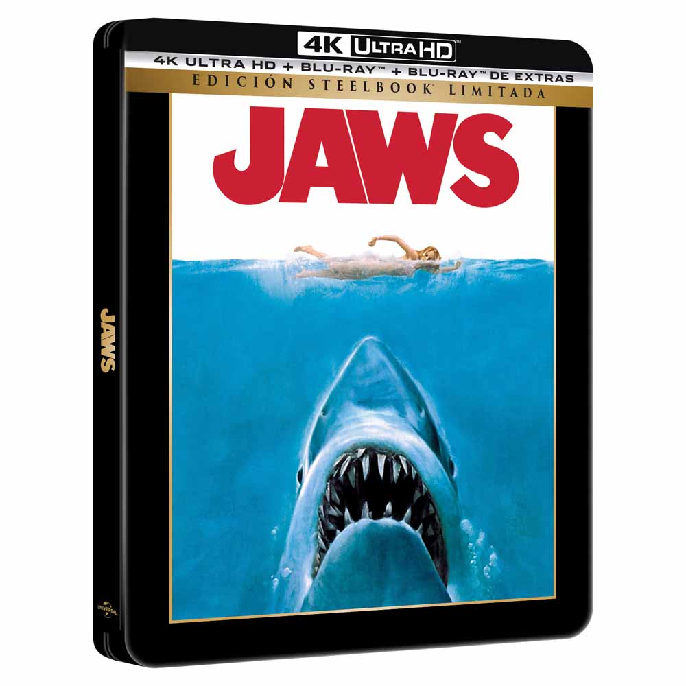 
  
  Tiburón - Edición Metálica 4K UHD + Blu-Ray
  
