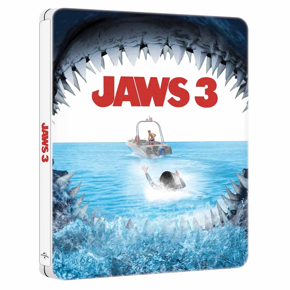 Jaws 3 Collector's Edition Steelbook 4K + Blu-Ray (UK Import)