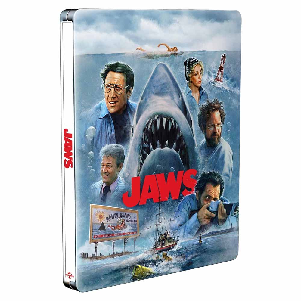 
  
  Jaws 50th Anniversary Edition Steelbook 4K UHD + Blu-Ray (UK Import)
  
