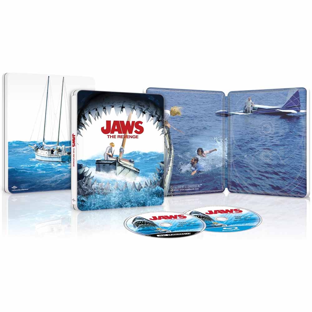 Jaws: The Revenge Collector's Edition Steelbook 4K + Blu-Ray (UK Import)