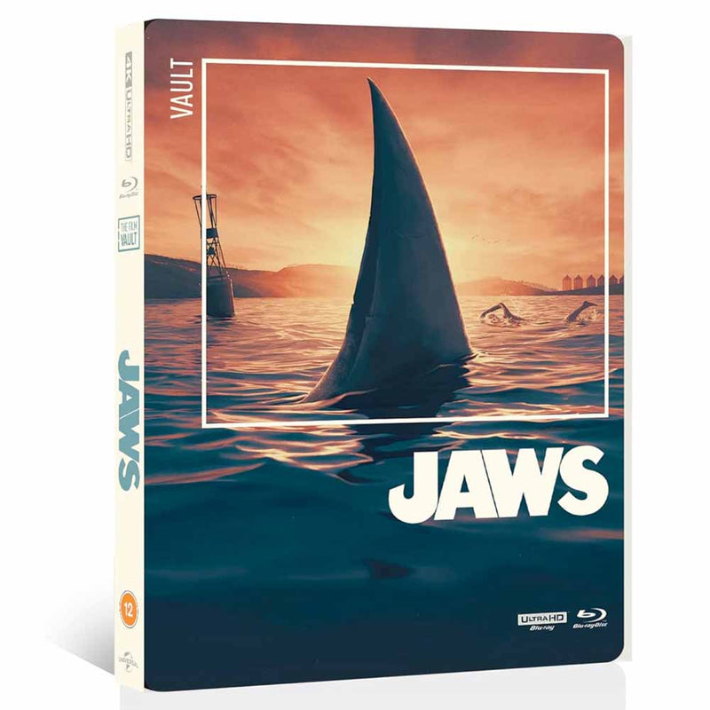 Jaws - The Film Vault (Steelbook) 4K UHD + Blu-Ray (UK Import)