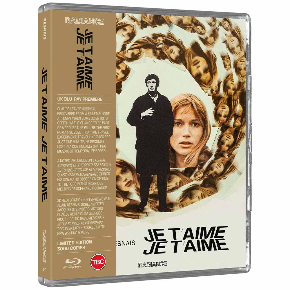 
  
  Je t'aime, je t'aime (Limited Edition) Blu-Ray (UK Import)
  
