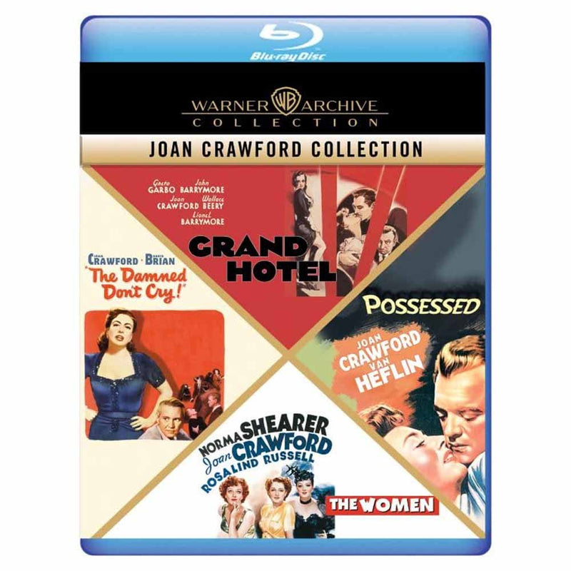 Joan Crawford - 4-Film Collection Blu-Ray (US Import)