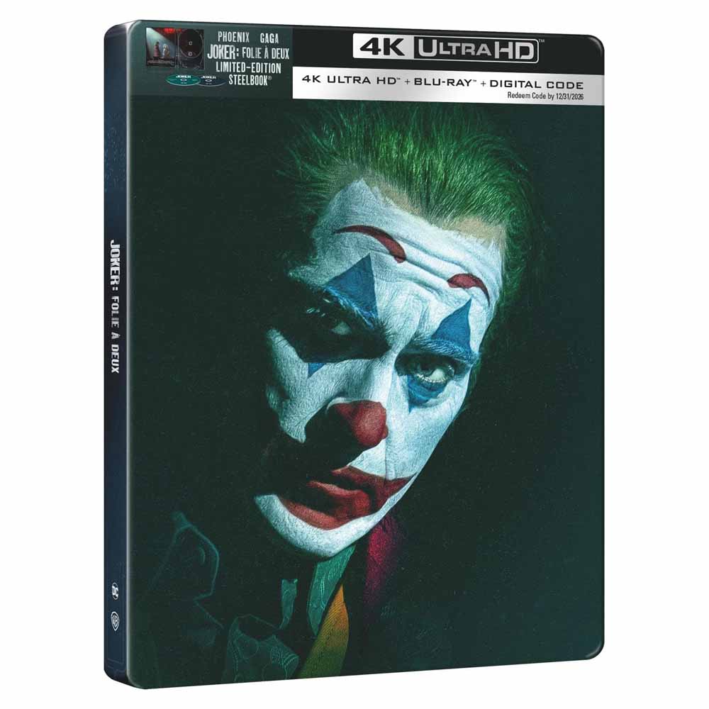 
  
  Joker: Folie à Deux - Steelbook 4K UHD + Blu-Ray (US Import)
  
