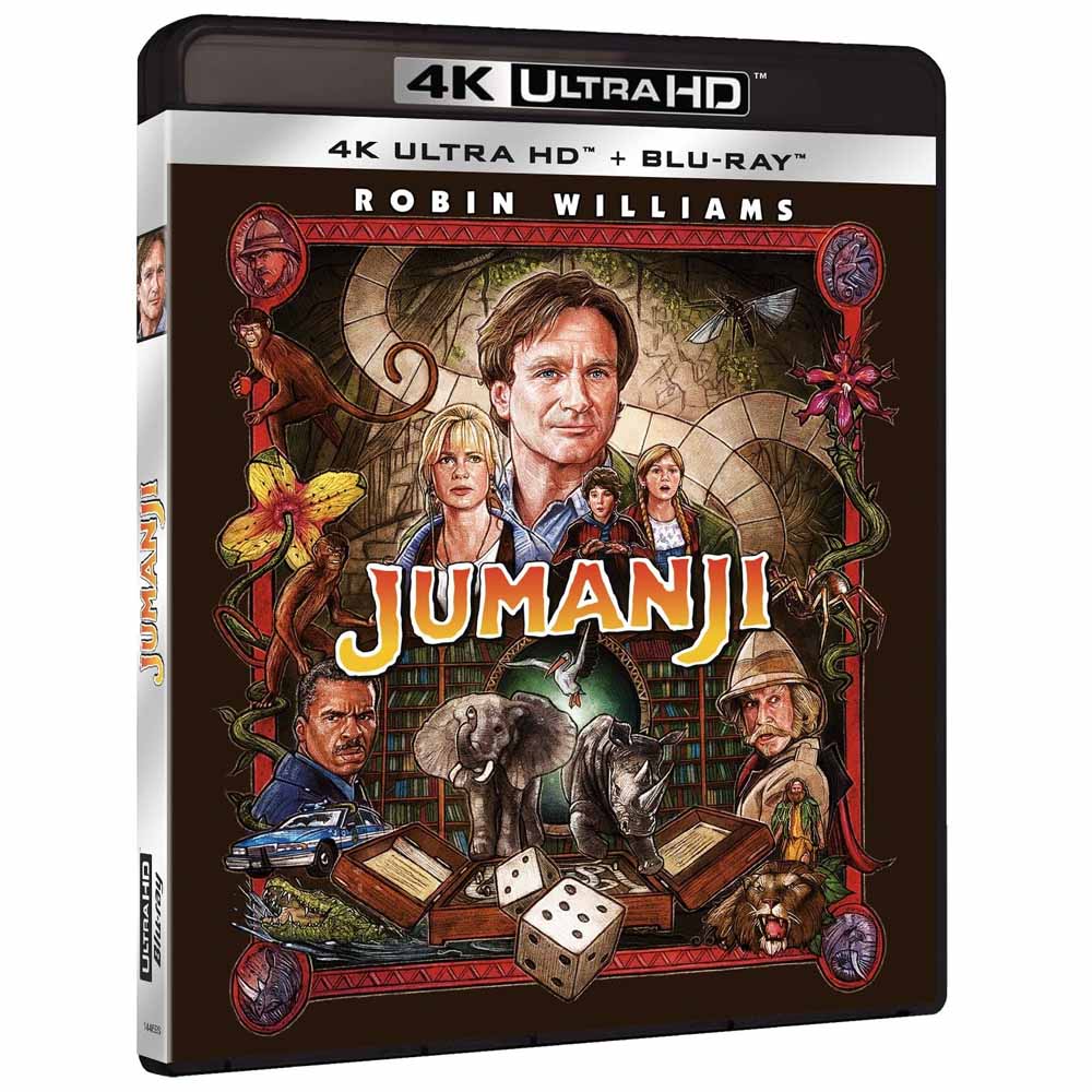 
  
  Jumanji 4K UHD + Blu-Ray
  
