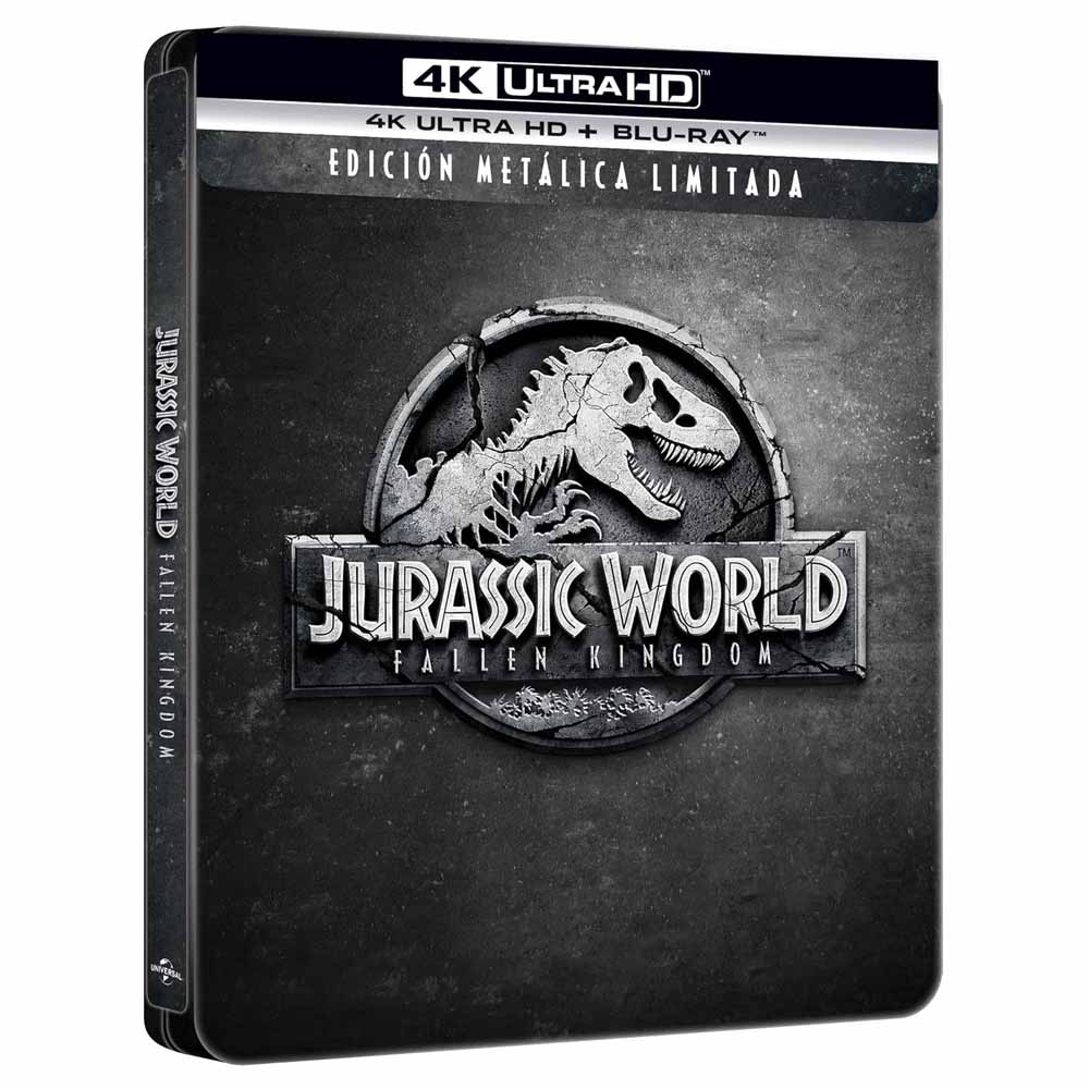 
  
  Jurassic World: El Reino Caído - Edición Metálica 4K UHD + Blu-Ray
  
