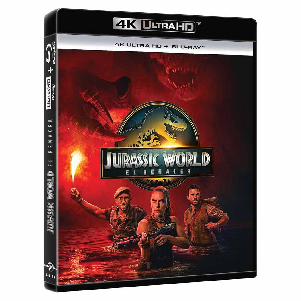 Jurassic World: El Renacer - 4K UHD + Blu-Ray