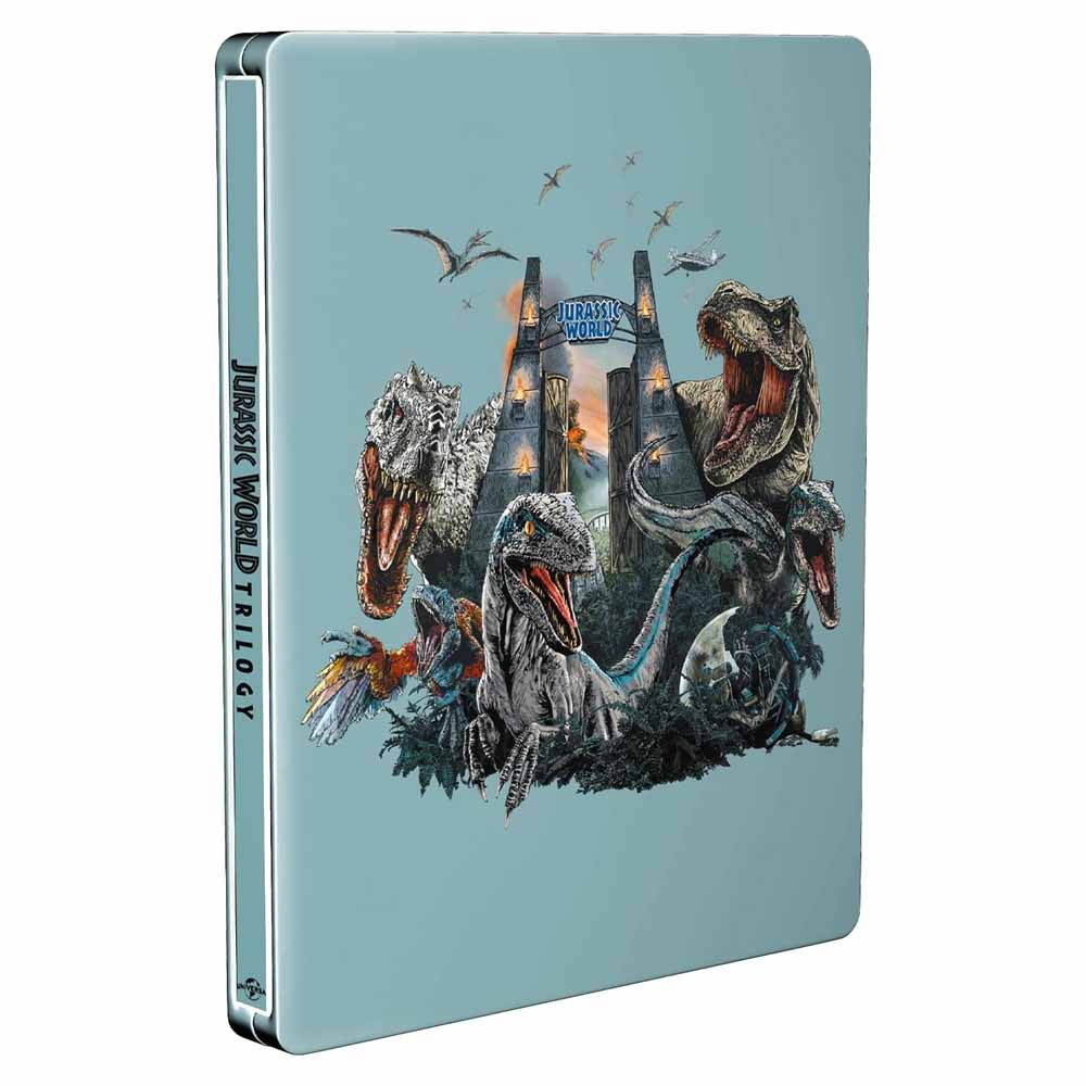 
  
  Jurassic World Trilogy (Steelbook) 4K UHD + Blu-Ray (UK Import)
  
