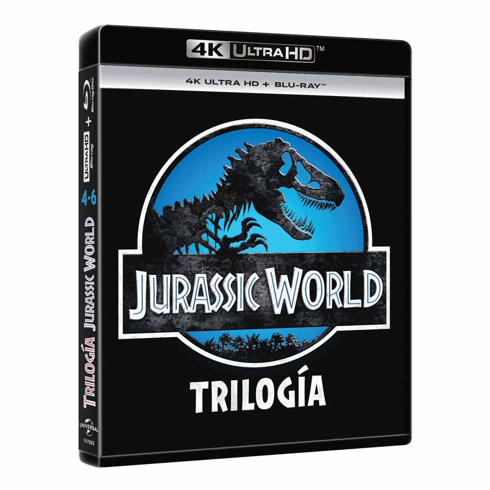 Trilogía Jurassic World  4K UHD + Blu-Ray