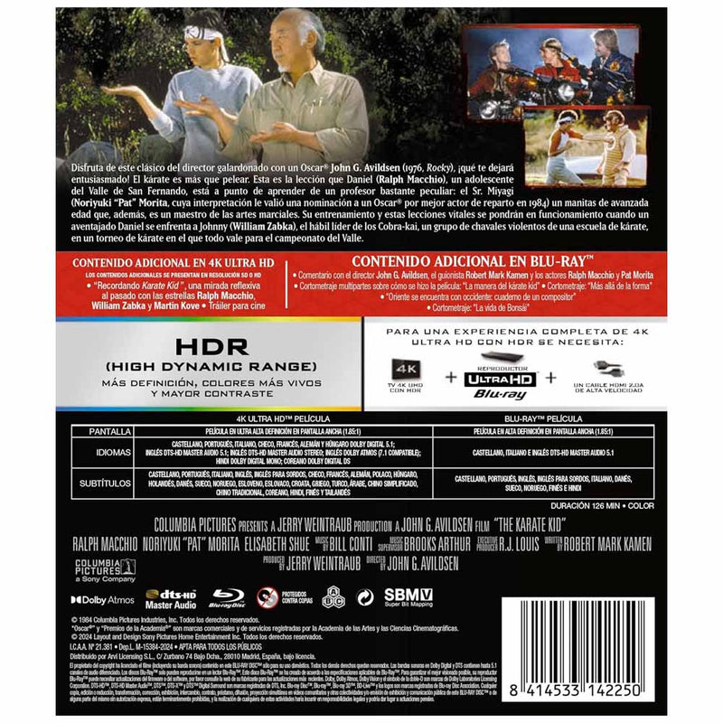 Karate Kid 4K UHD + Blu-Ray