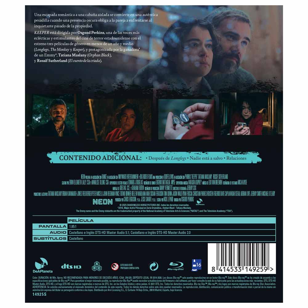 Keeper Blu-Ray