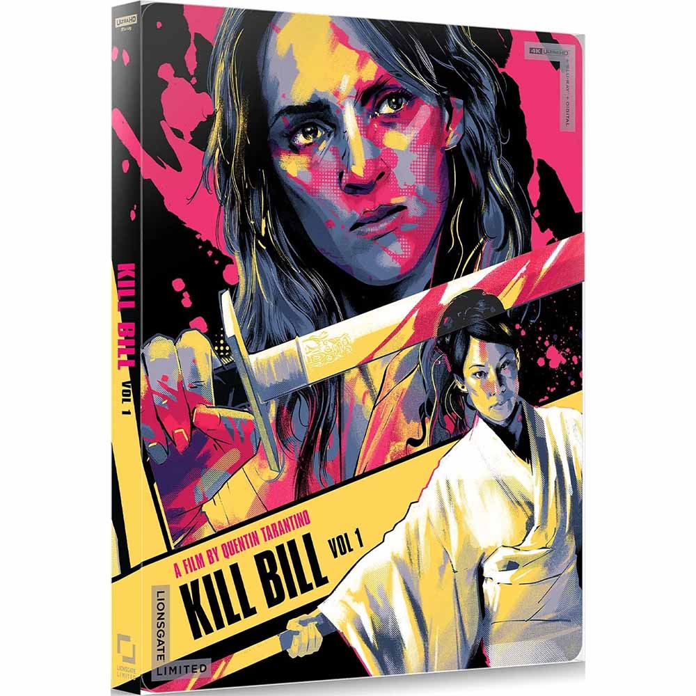 
  
  Kill Bill Vol. 1 (Steelbook) 4K UHD + Blu-Ray (UK Import)
  
