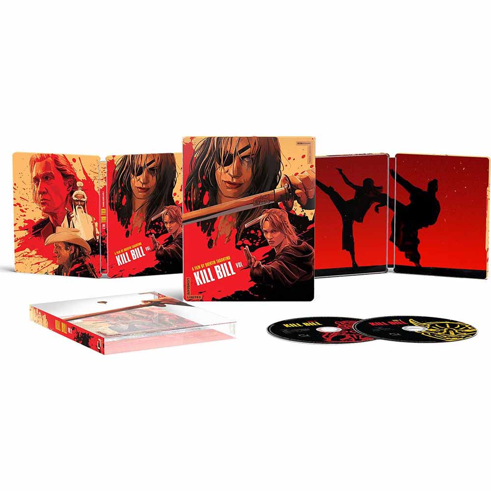 Kill Bill Vol. 2 (Steelbook) 4K UHD + Blu-Ray (UK Import)