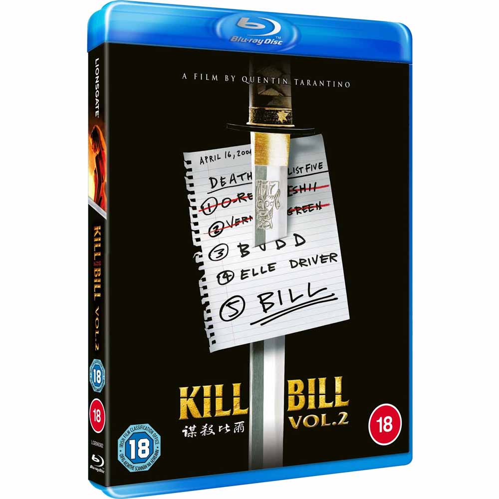 Kill Bill Vol. 2 Blu-Ray (UK Import)