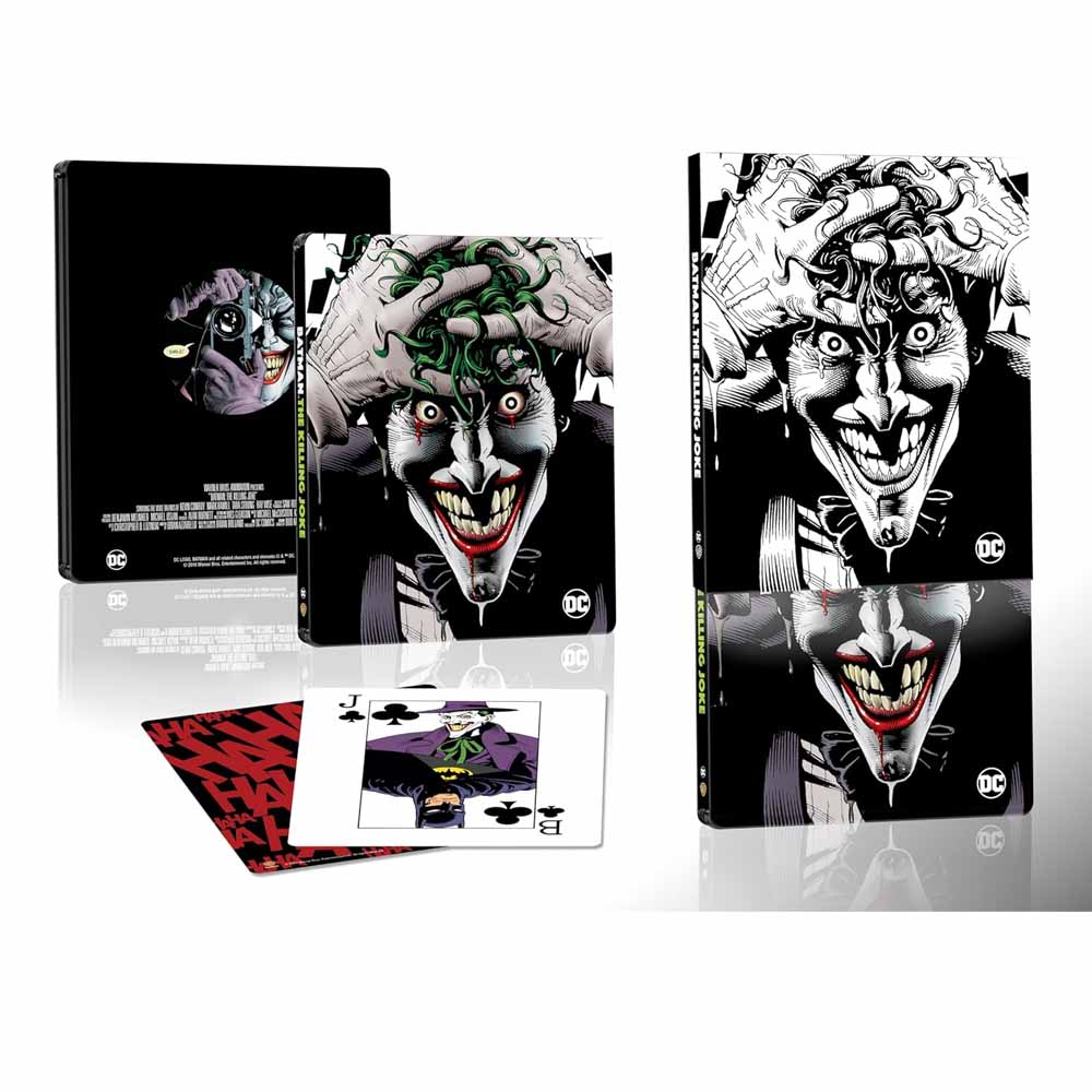 
  
  Batman - The Killing Joke Steelbook 4K UHD + Blu-Ray (UK Import)
  
