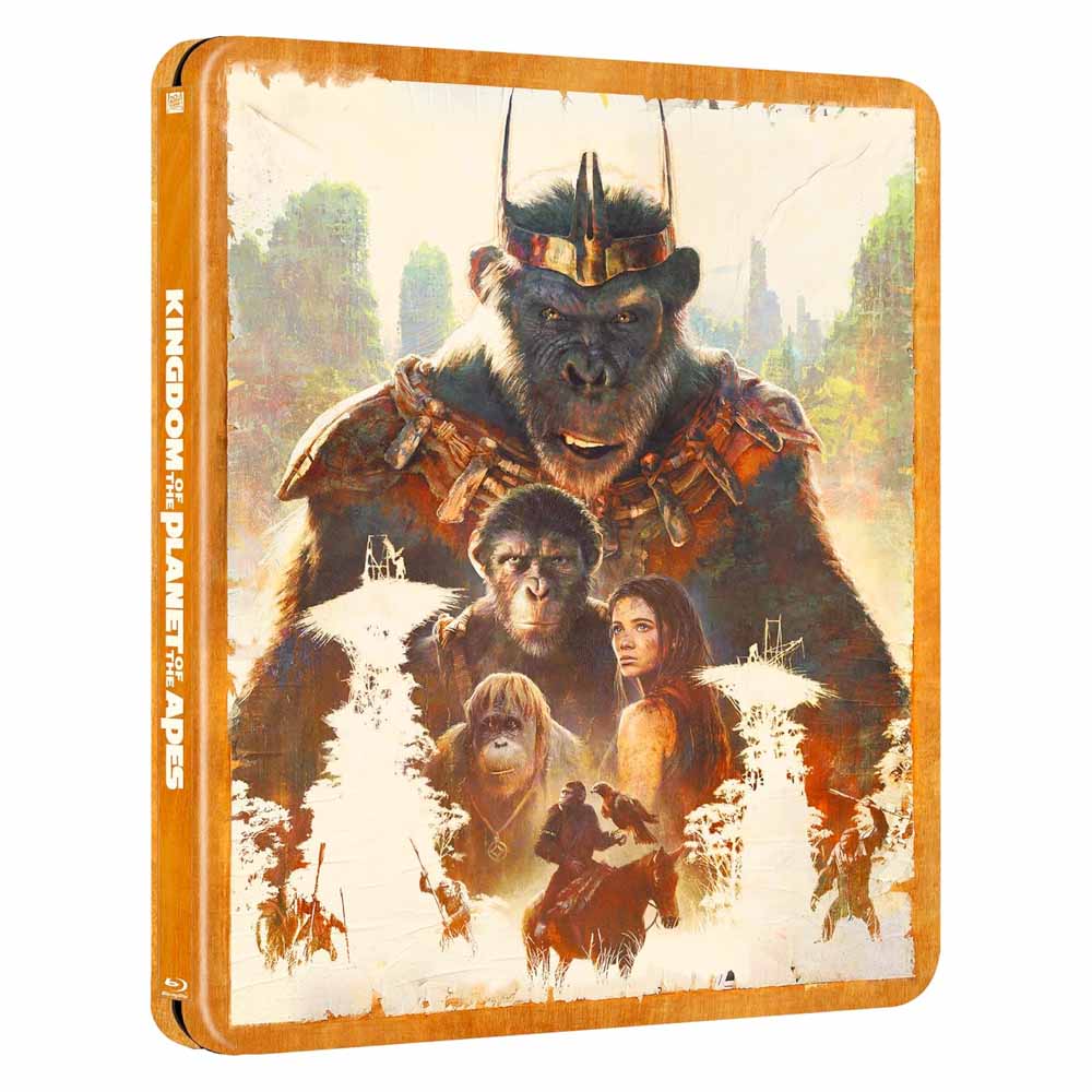 
  
  Kingdom of the Planet of the Apes Steelbook 4K UHD + Blu-Ray (UK Import)
  
